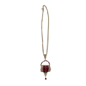 CL BAG RED RHODIUM
